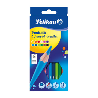 Pelikan sechseckige Buntstifte 12er