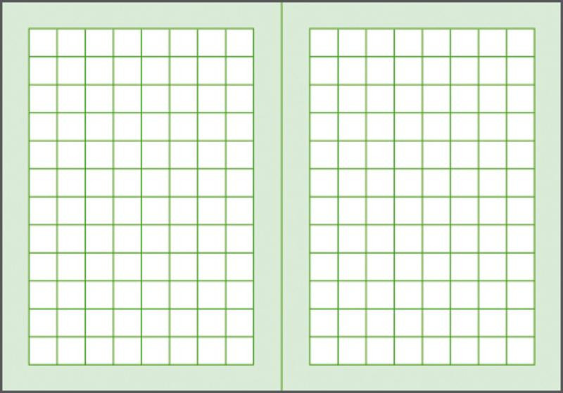 VS Quart großkariert 10x10mm - 24 Blatt VS Quart großkariert 10x10mm - 24 Blatt