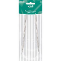 GRÜNDL Rundstricknadeln 80cm lang - Nr. 3,0