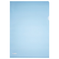 Herlitz Aktenhülle transparent blau